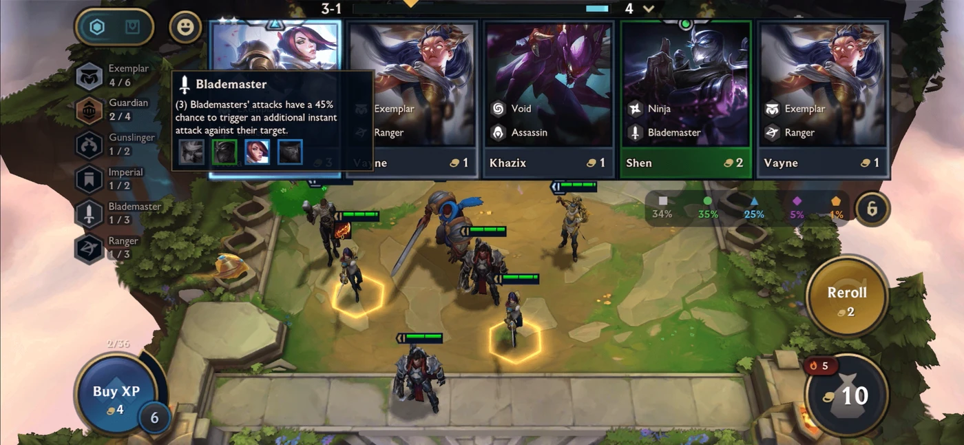 Teamfight Tactics In Game reference