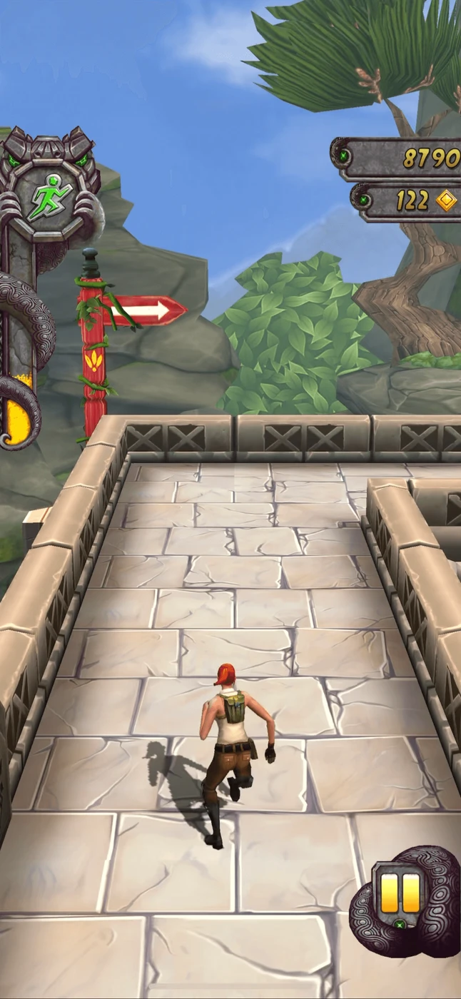 Temple Run 2 In Game reference
