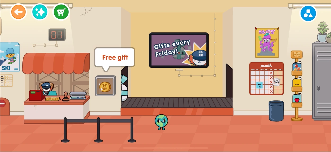 Toca Life World Menu reference