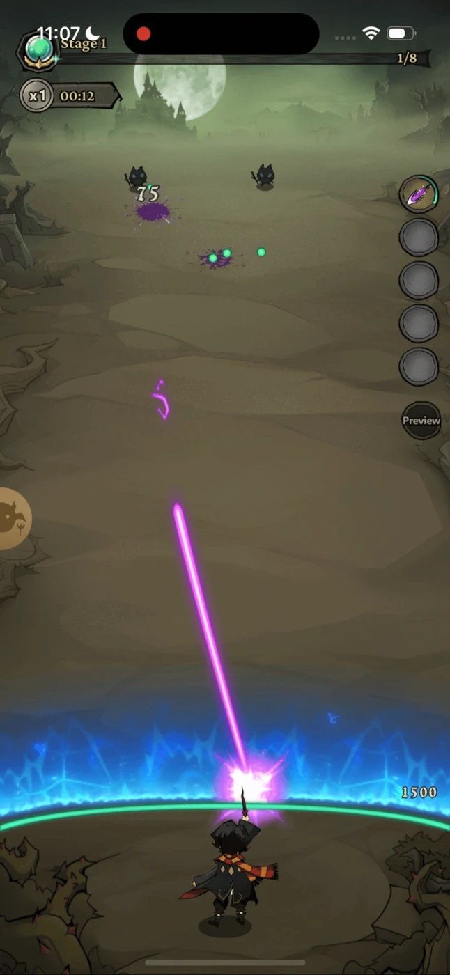 Wizard's Survival In Game reference