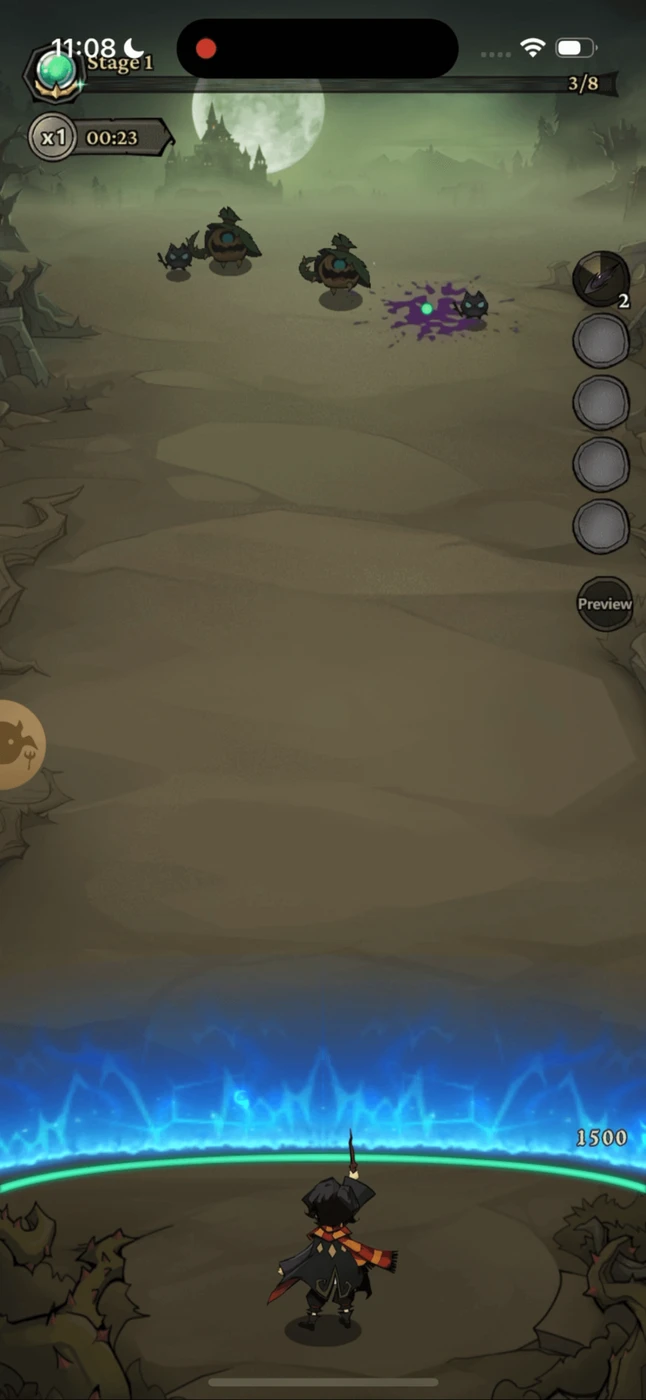 Wizard's Survival In Game reference